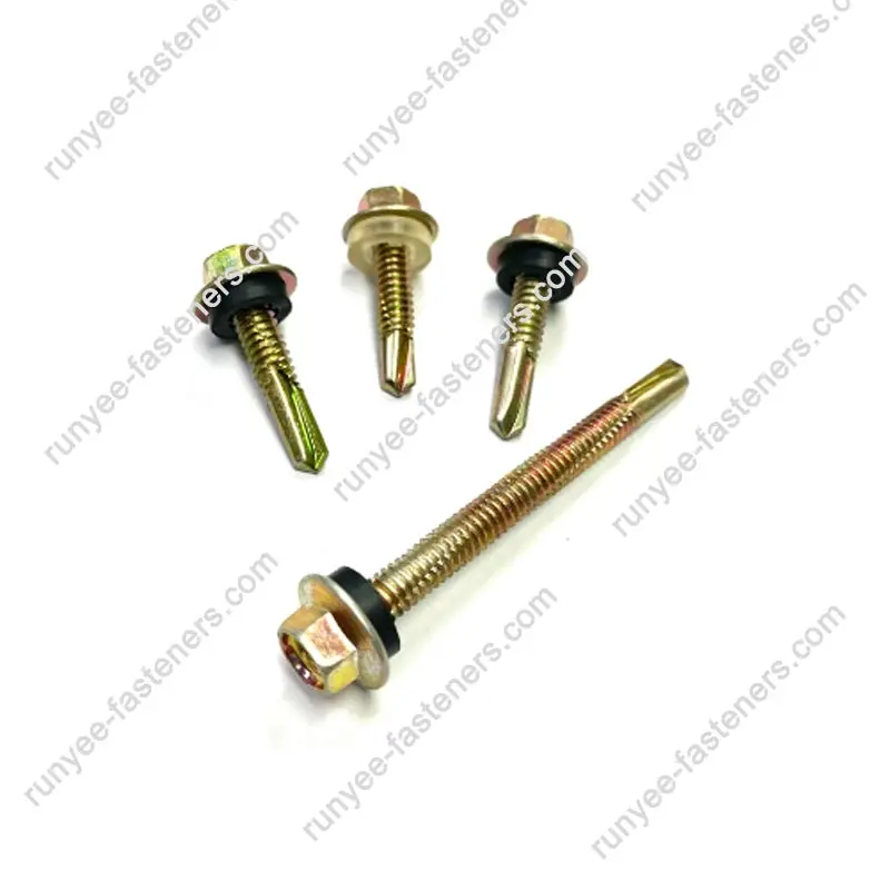 Double Thread Self Drilling Screw For Metal Roofing System